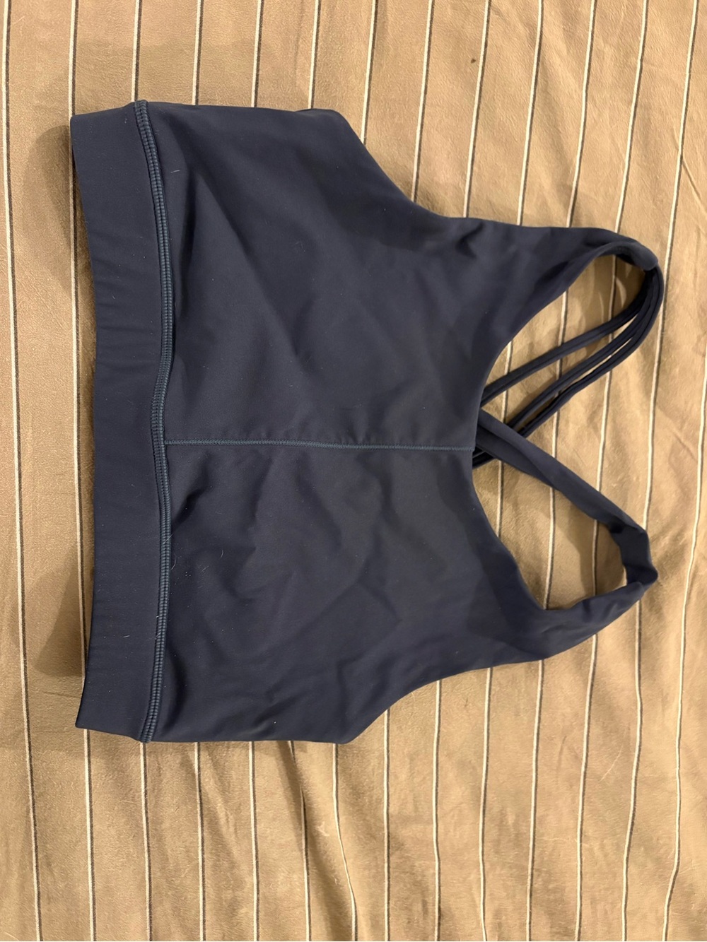 Supportive Racerback Sports Bra - Navy